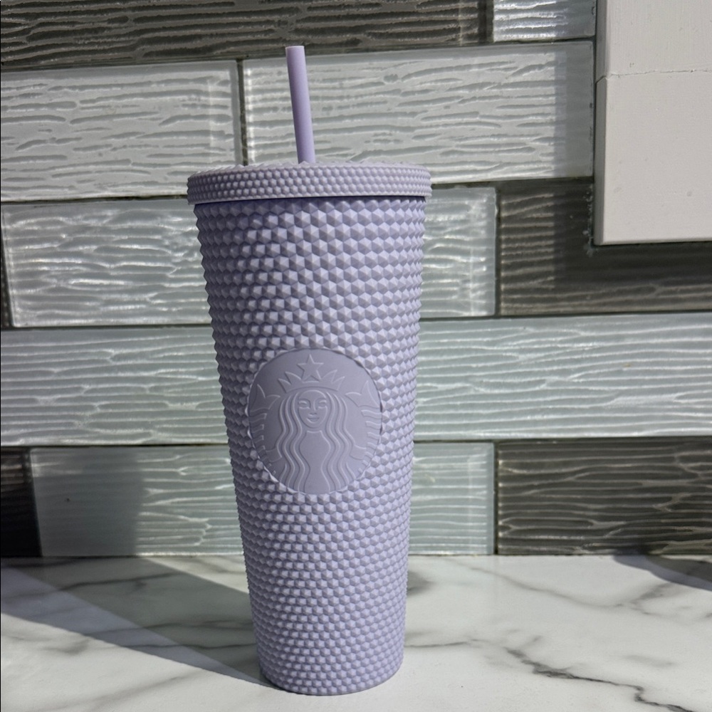 Starbucks Pastel Purple Studded Tumbler